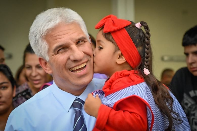 El Gobernador inauguró un Centro de Desarrollo Infantil en el barrio Eva Perón