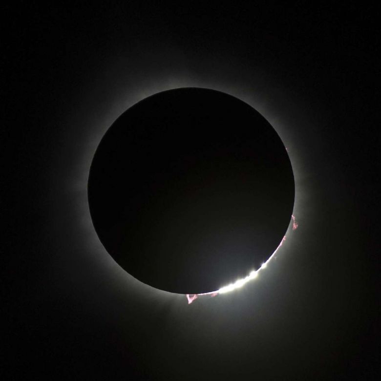 El eclipse solar de 2024 desde América del Norte