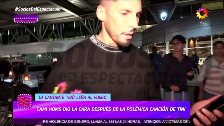 Qué dijo José “El Principito” Sosa del escándalo mediático de Camila Homs con Tini Stoessel y Rodrigo de Paul