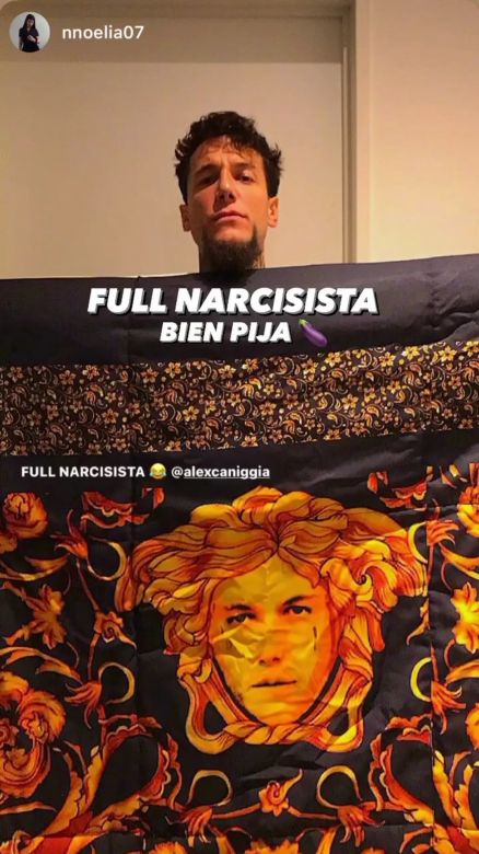 Alexander Caniggia presumió el tamaño de su miembro con polémicas imágenes: “Narcisista”