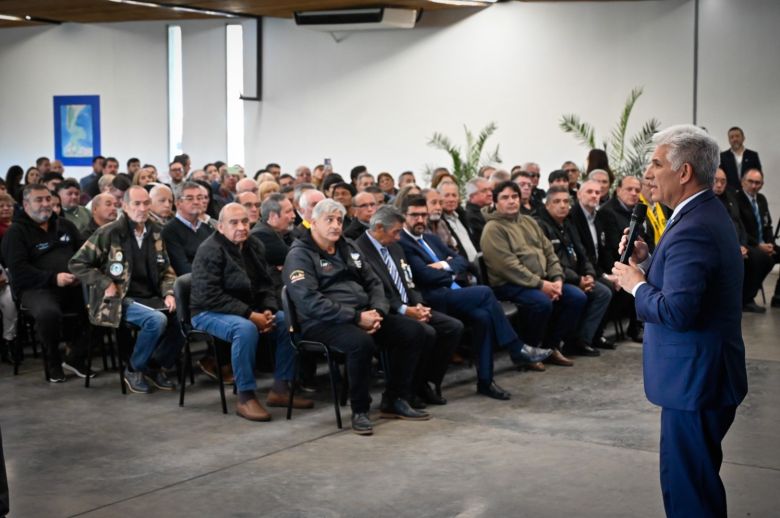 Los excombatientes de Malvinas tienen desde hoy un salón que los honra en Casa de Gobierno