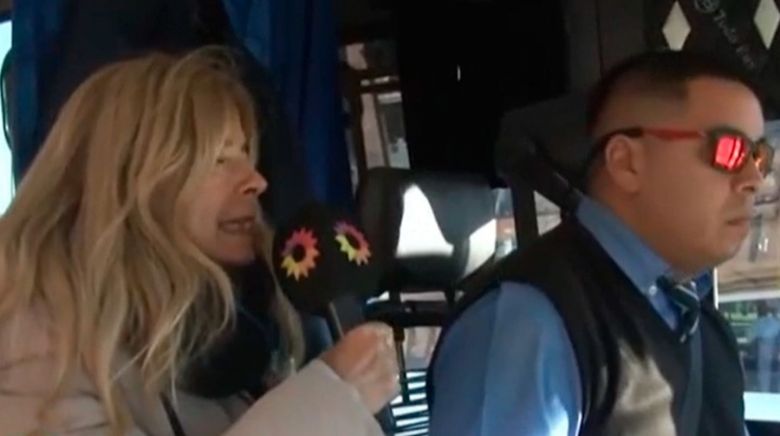 Así bajaron a Mercedes Ninci de un colectivo en medio del paro general: “No le gustó nada”