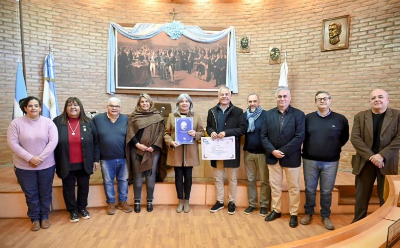 El honorable Concejo Deliberante de Villa Mercedes distinguió a LV15