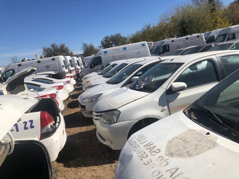 Se podrán conocer previamente los más de 400 vehículos que subastará la Provincia