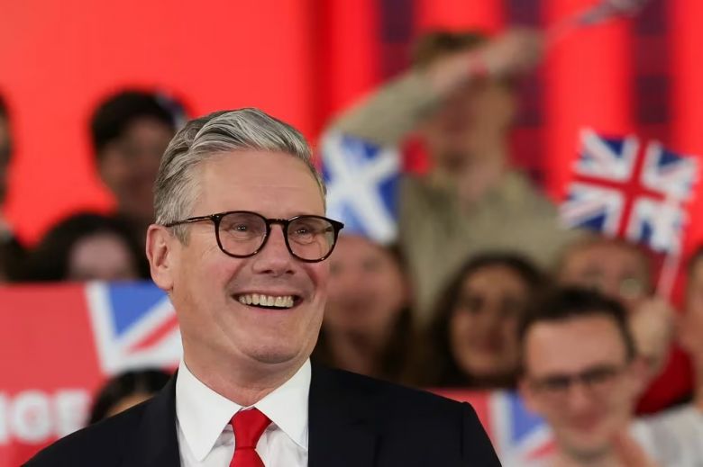 Triunfo histórico de los Laboristas en el Reino Unido: Keir Starmer puso fin a 14 años de gobierno conservador