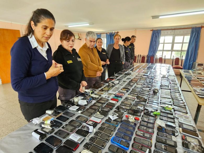 Incautaron cerca de 650 celulares en el Complejo Penitenciario 1