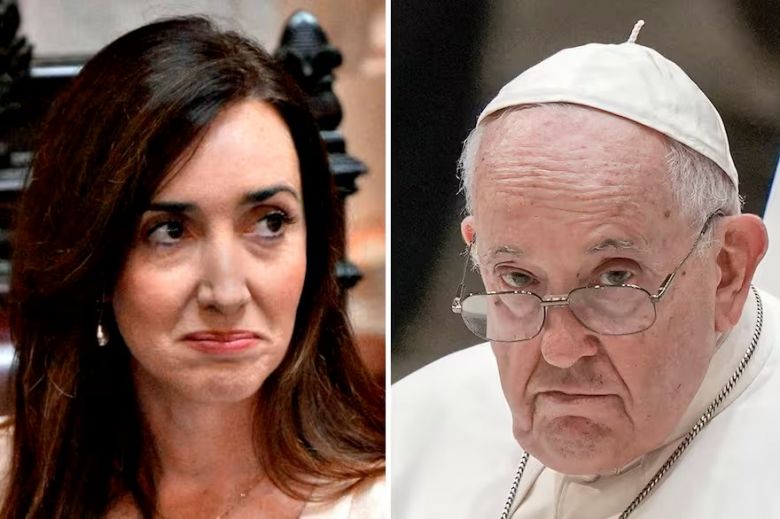 Victoria Villarruel se encontrará con el papa Francisco en El Vaticano