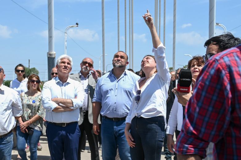 Poggi anunció que reinaugurará el puente ‘Monseñor Miranda’ para el aniversario de Villa Mercedes