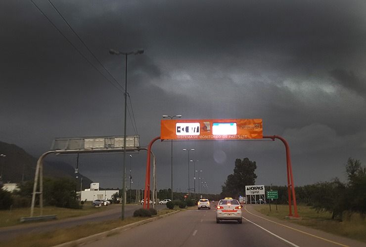 El martes arrancó con una alerta meteorológica para el sur y centro de la provincia