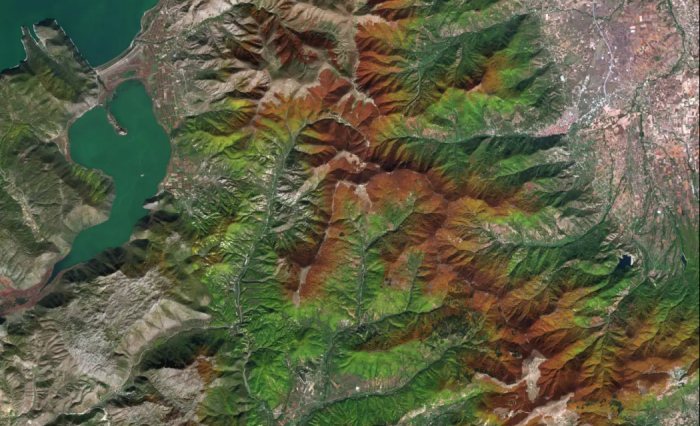 Otoño desde el espacio