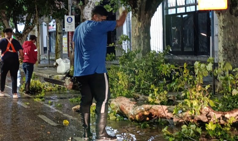 El temporal en San Luis dejó algunos heridos leves, daños materiales y “no hubo víctimas fatales”