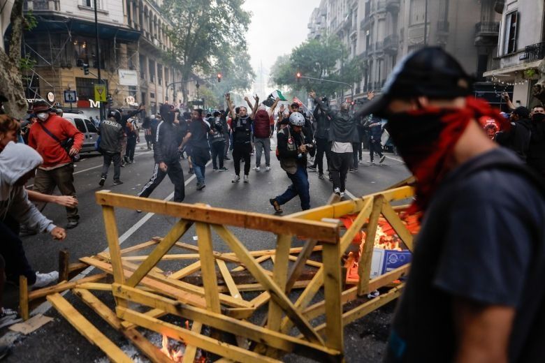 Más de la mitad de los detenidos por los incidentes en el Congreso tiene graves antecedentes penales