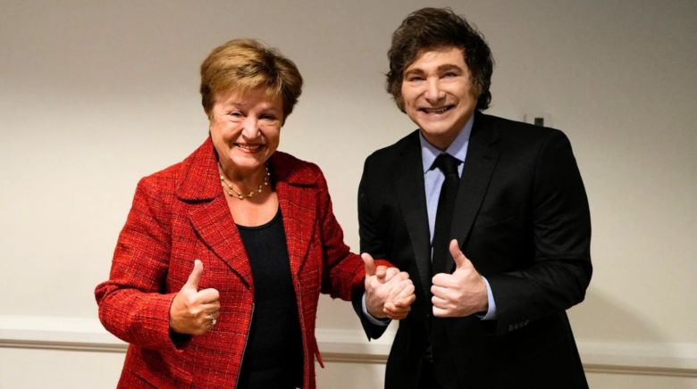 La titular del FMI dijo que es “razonable” enviar un desembolso inicial a la Argentina del 40% del préstamo