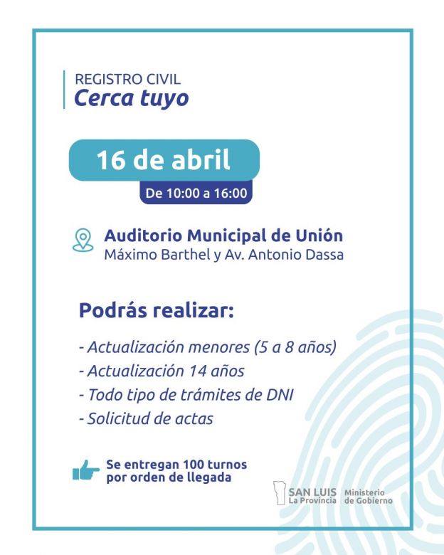 El Gobierno provincial acercó servicios a los vecinos de San Luis