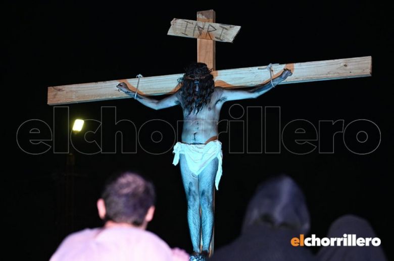 Con una representación teatral revivieron la Pasión de Cristo en Villa Mercedes