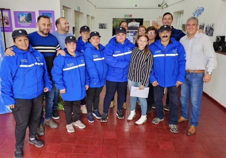 Preventores de los departamentos Ayacucho y Belgrano recibieron su indumentaria de invierno