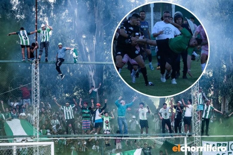 Barras de Estudiantes agredieron al árbitro, a un jugador rival y arrojaron piedras: el clásico fue suspendido y define el Tribunal de Disciplina