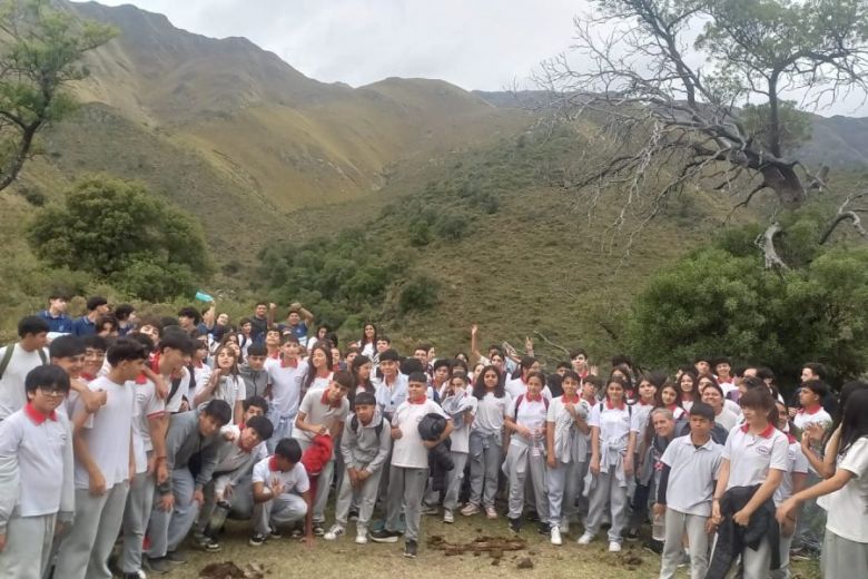 Mogote Bayo: 130 estudiantes de San Luis visitaron la reserva