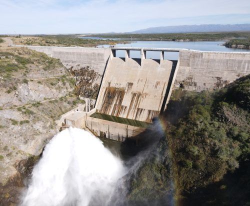 Los diques provinciales se vieron beneficiados por las lluvias del fin de semana