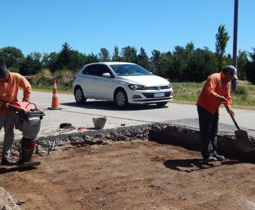 Avanzan con una nueva intervención en la autopista de las Serranías Puntanas