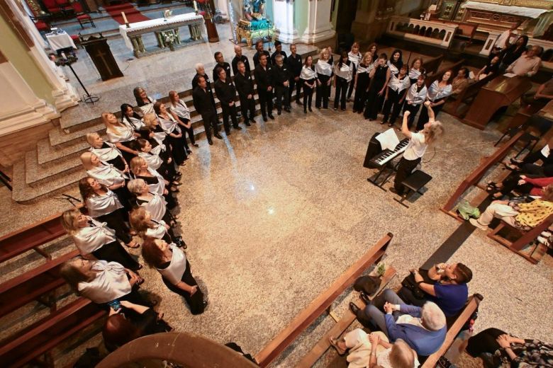 Conmemoraron el a&ntilde;o de jubileo de la Iglesia Cat&oacute;lica con un convocante concierto