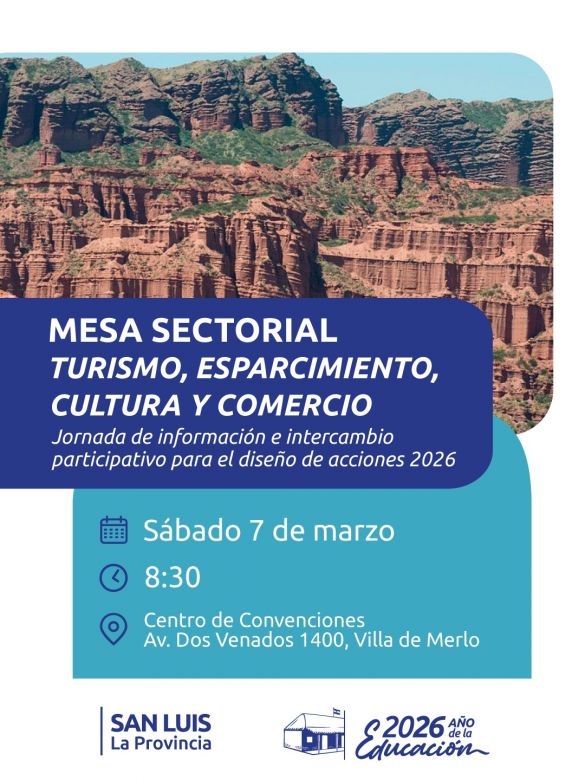El Gobierno convoca a la mesa sectorial de Turismo, Esparcimiento, Cultura y Comercio