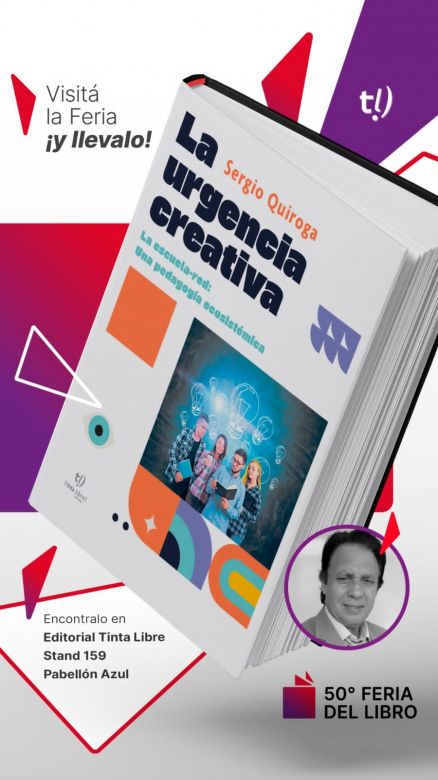 Sergio Quiroga presenta su nuevo libro: &ldquo;La Urgencia Creativa&rdquo;