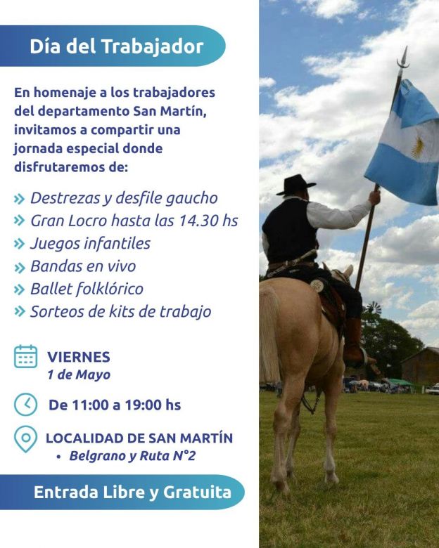 Celebran el D&iacute;a del Trabajador con una jornada de cultura y tradici&oacute;n