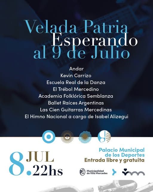 Villa Mercedes prepara una Velada Patria por la Independencia