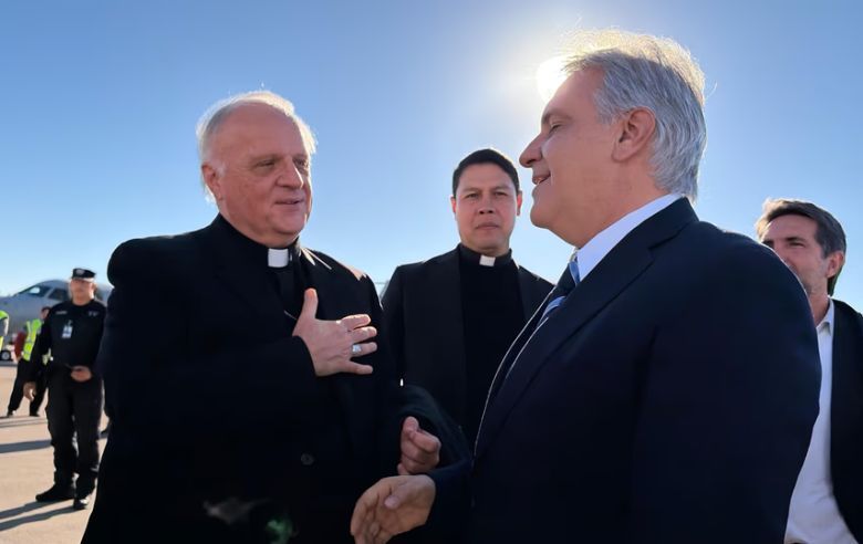 Visita del papa Le&oacute;n XIV: la comitiva del Vaticano arrib&oacute; a C&oacute;rdoba