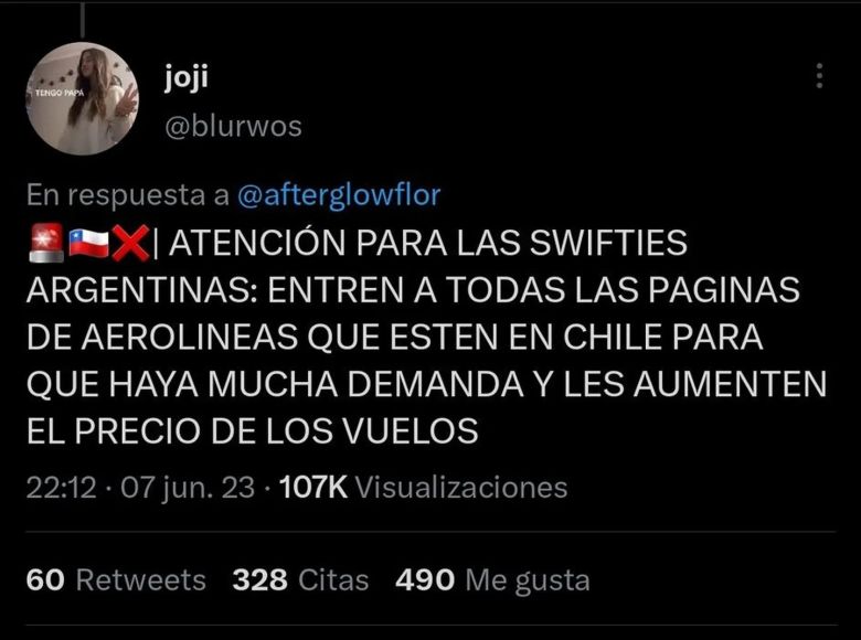 “Saña y organización”: el plan de las fans argentinas de Taylor Swift para que las chilenas no lleguen al show