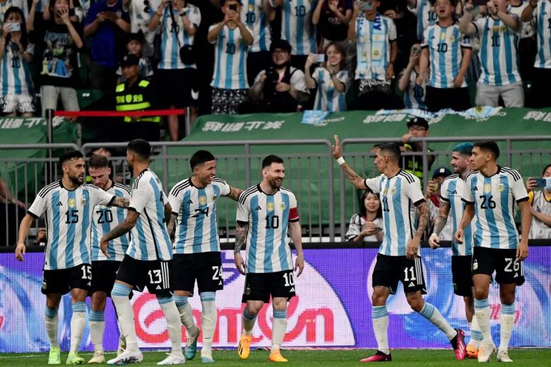 Argentina venció a Australia en el amistoso 