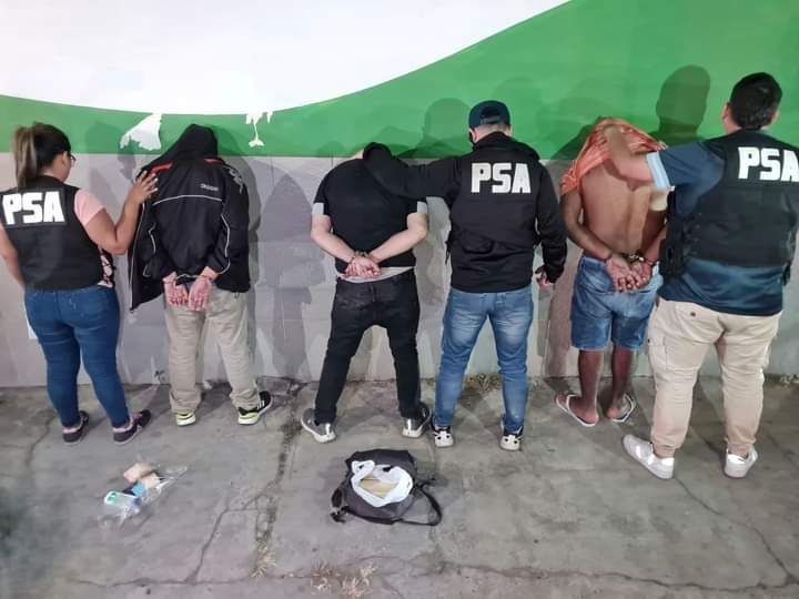 Seguridad aeroportuaria desbarató narcobanda liderada desde la cárcel de San Luis 