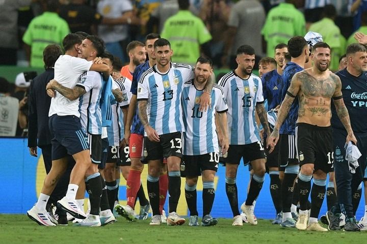 Argentina le ganó a Brasil con un golazo de Otamendi y le sacó el invicto de local por Eliminatorias