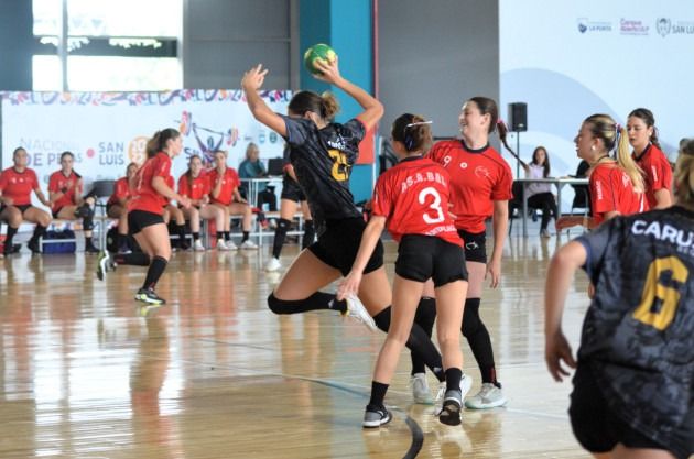 El mejor handball juvenil del país se juega en San Luis